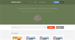 Desktop Screenshot of coupondango.com